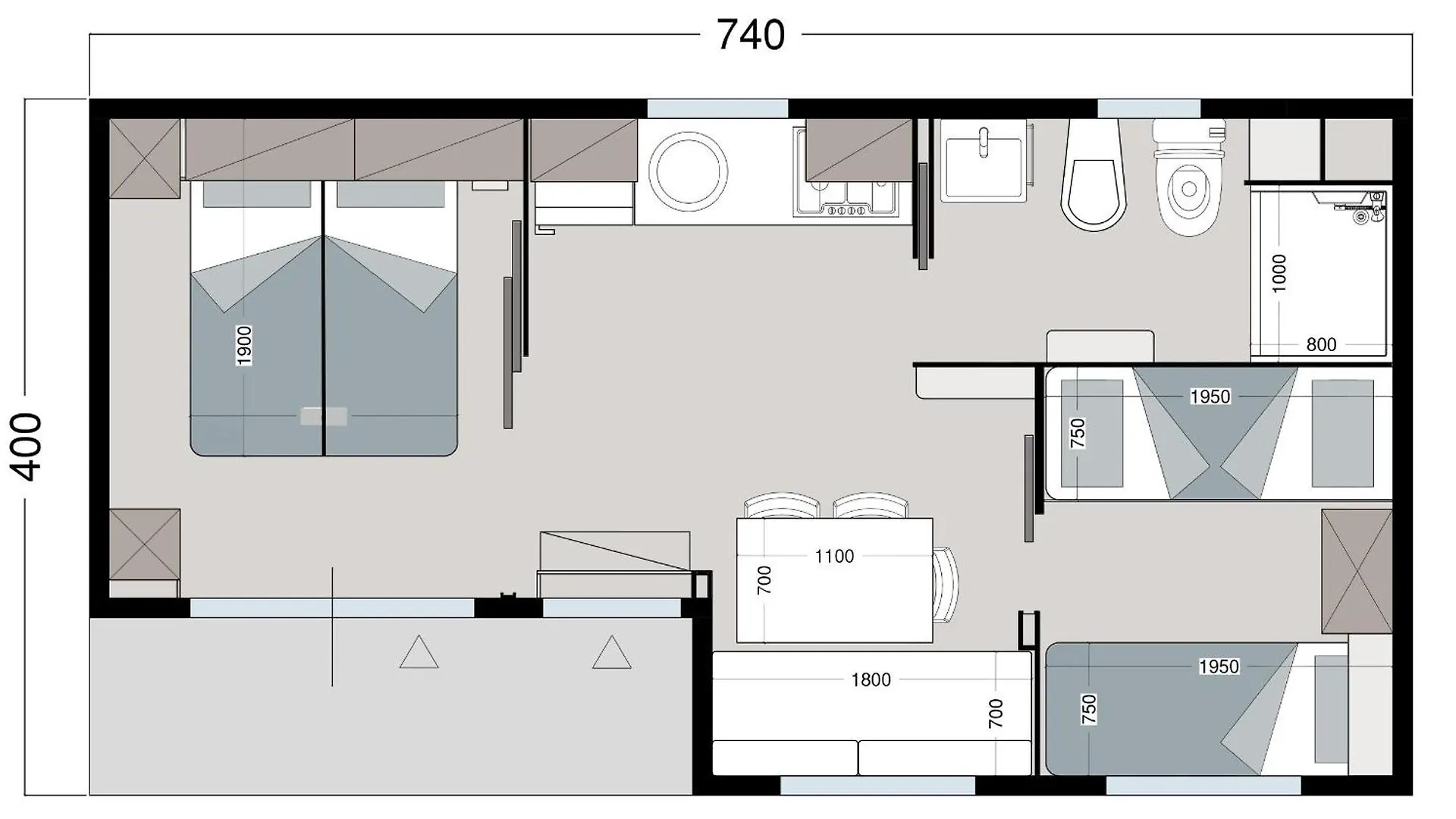Mobile Home Charme 176 Pietra Ligure 0*,  Italy